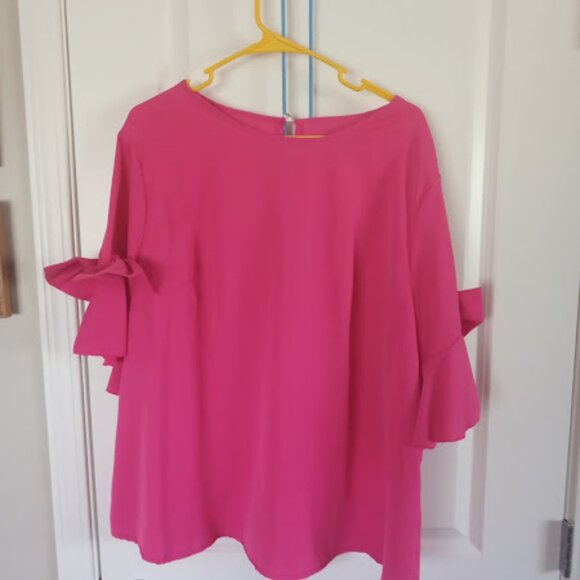 Hot Pink Blouse - Picture 1 of 1